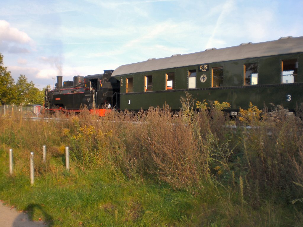 Dampfzug Heidekrautbahn 2007