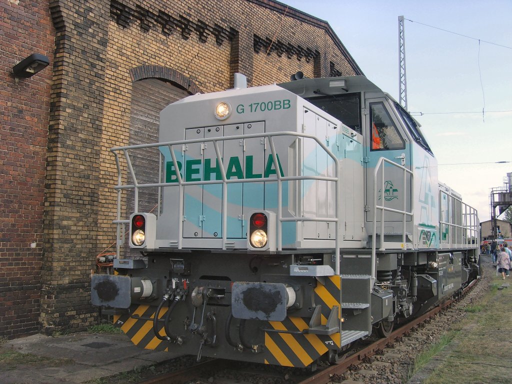 Diesellok der BEHALA 2007 in Schneweide