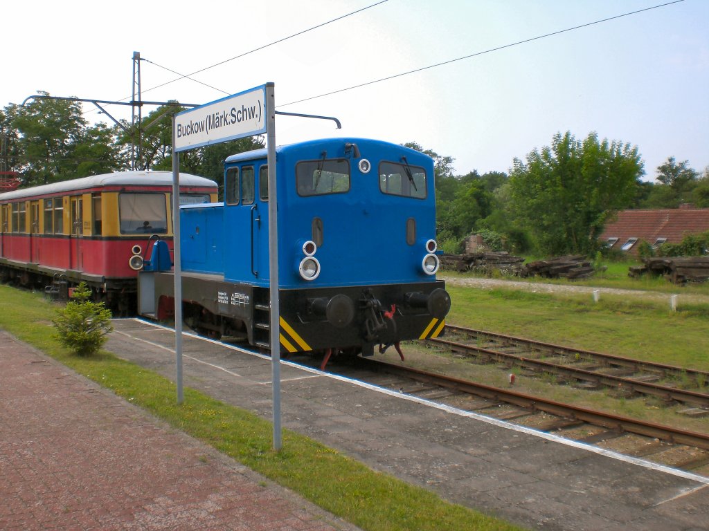 Kleinlokomotive in Buckow