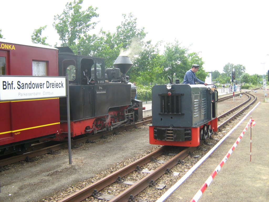 Parkeisenbahn 2009 in Cottbus