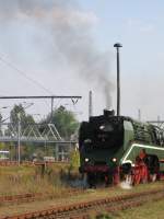 dampfloks/188721/18-201-in-schneweide 18 201 in Schneweide