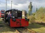 Kleinlokomotive in Schneweide
