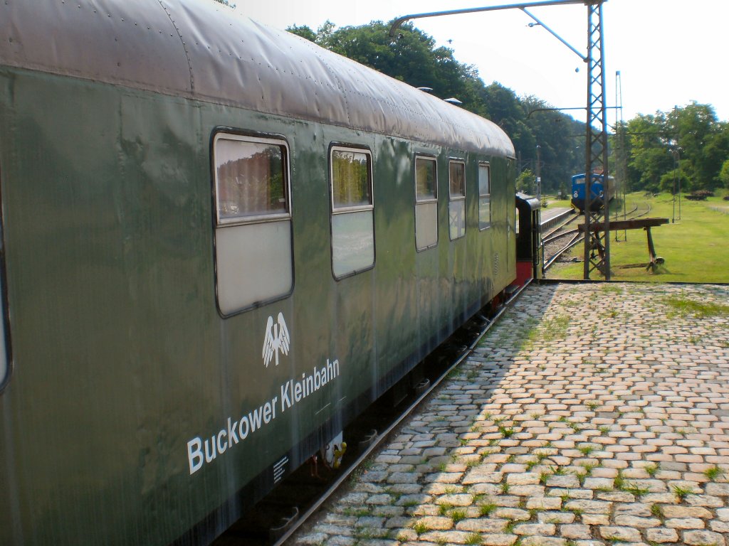 Alter Schnellzugwagen in Buckow