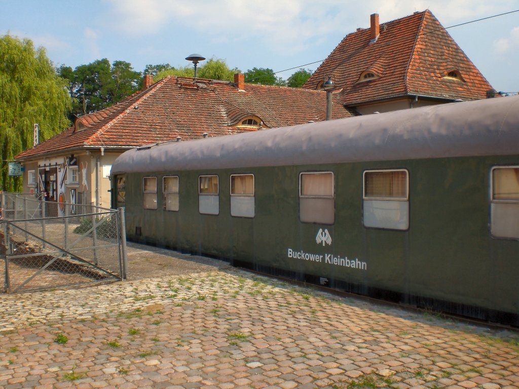 Alter Schnellzugwagen in Buckow