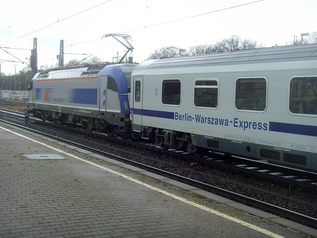 berlin-Warschau-Express, poln. Fahrzeuge