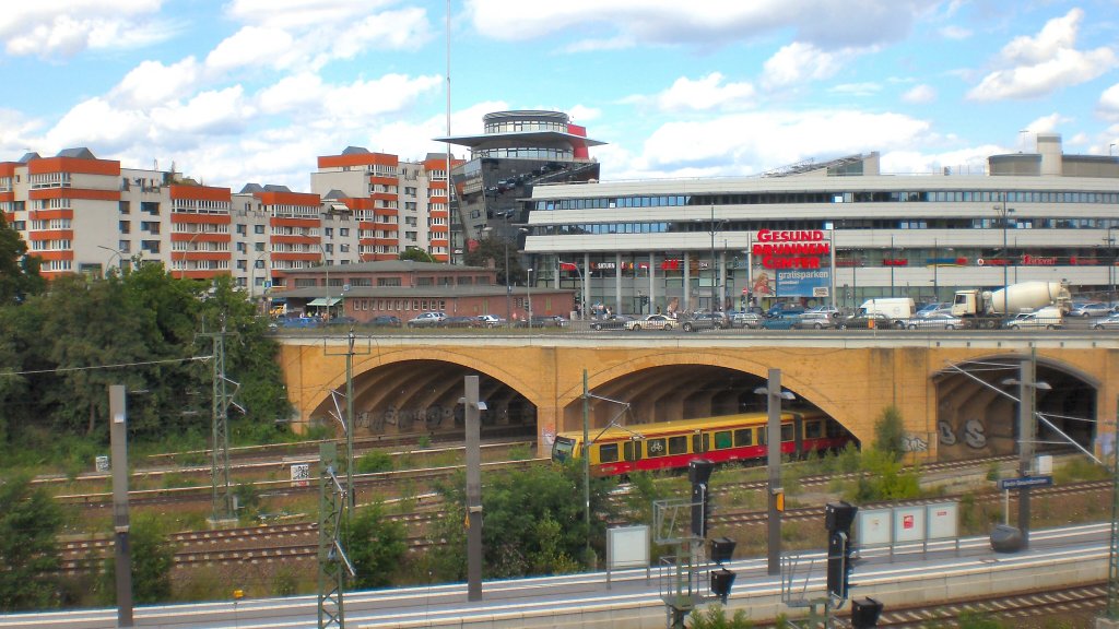 Blick zum Bhf berlin-Gesundbrunnen