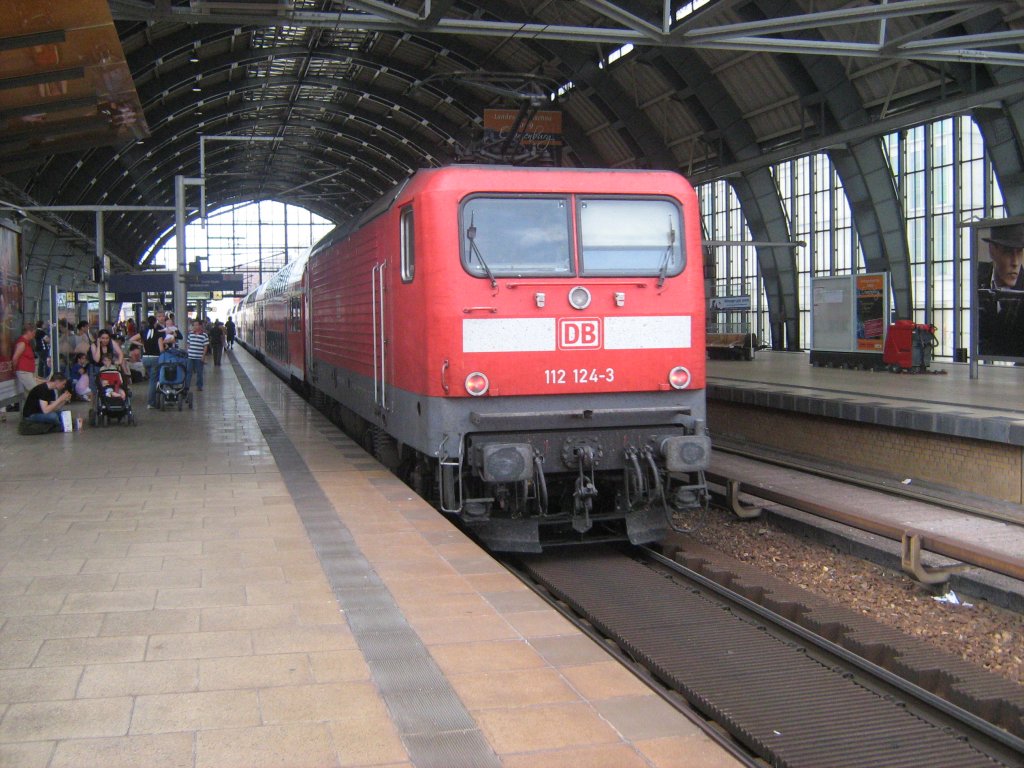 BR 112 auf der Stadtbahn