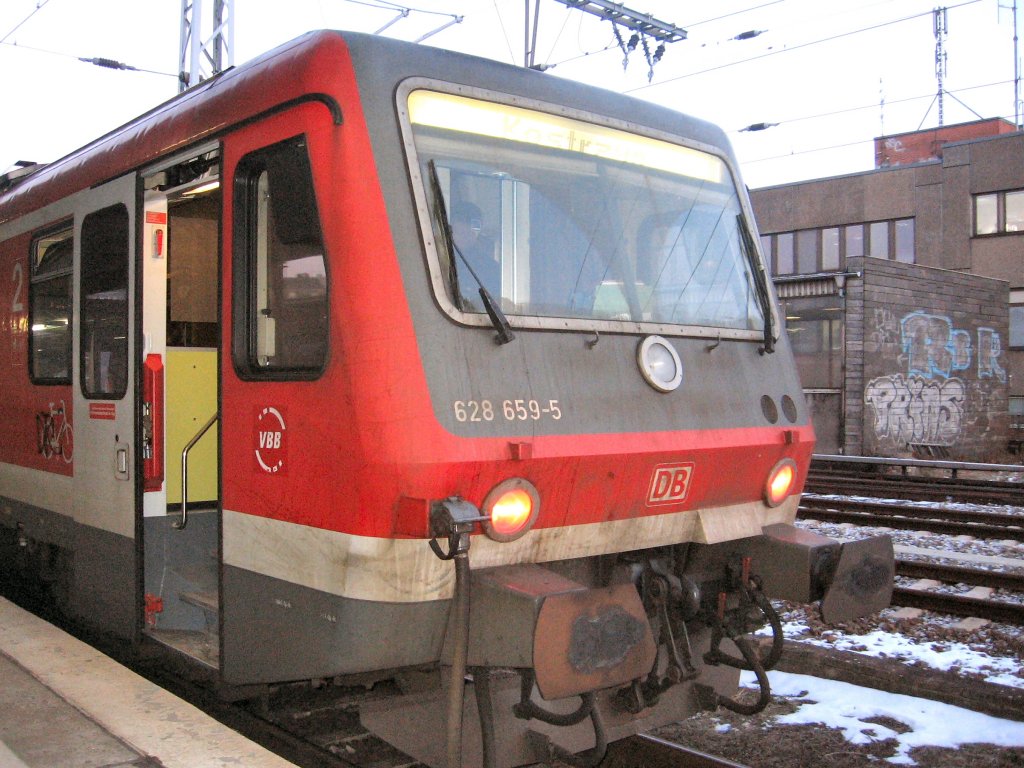 BR 628 in Berlin-Lichtenberg