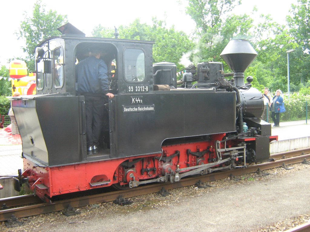 Dampflok der Parkeisenbahn Cottbus