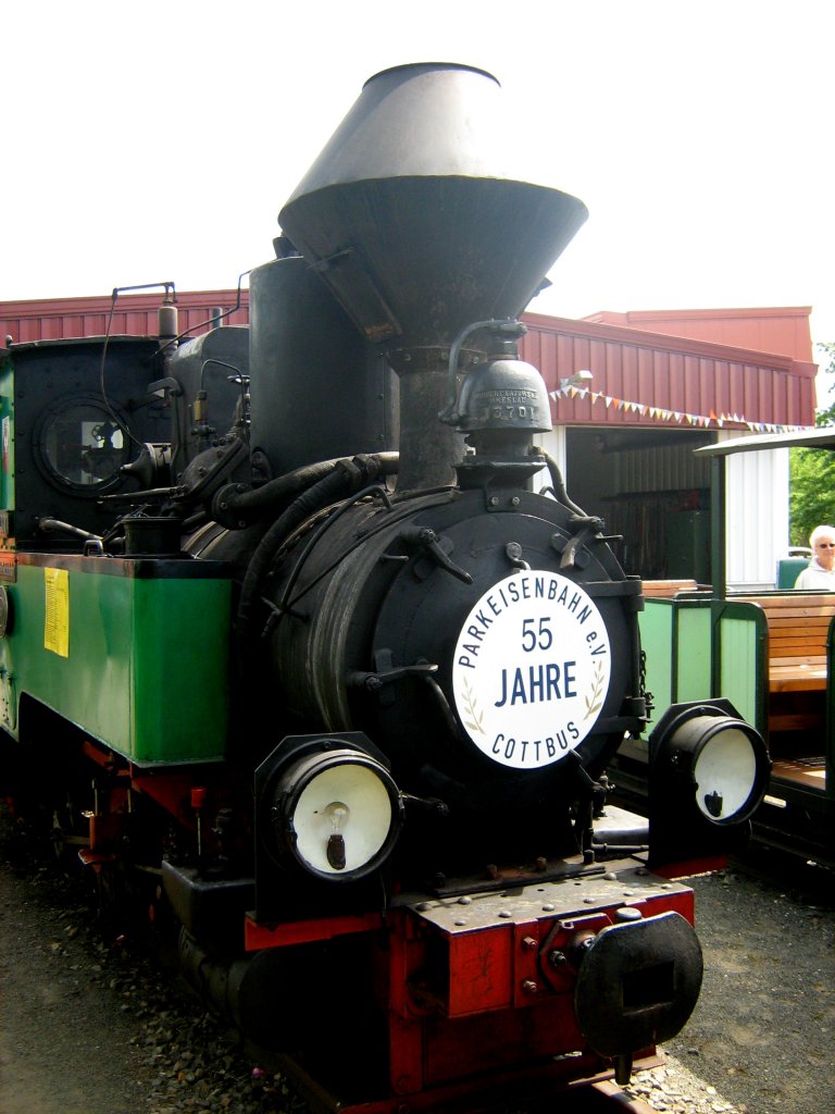 Dampflok Parkeisenbahn Cottbus