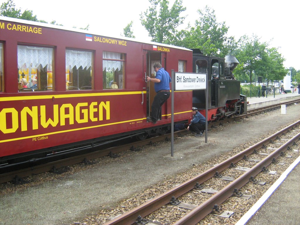 dampfzug Parkeisenbahn Cottbus