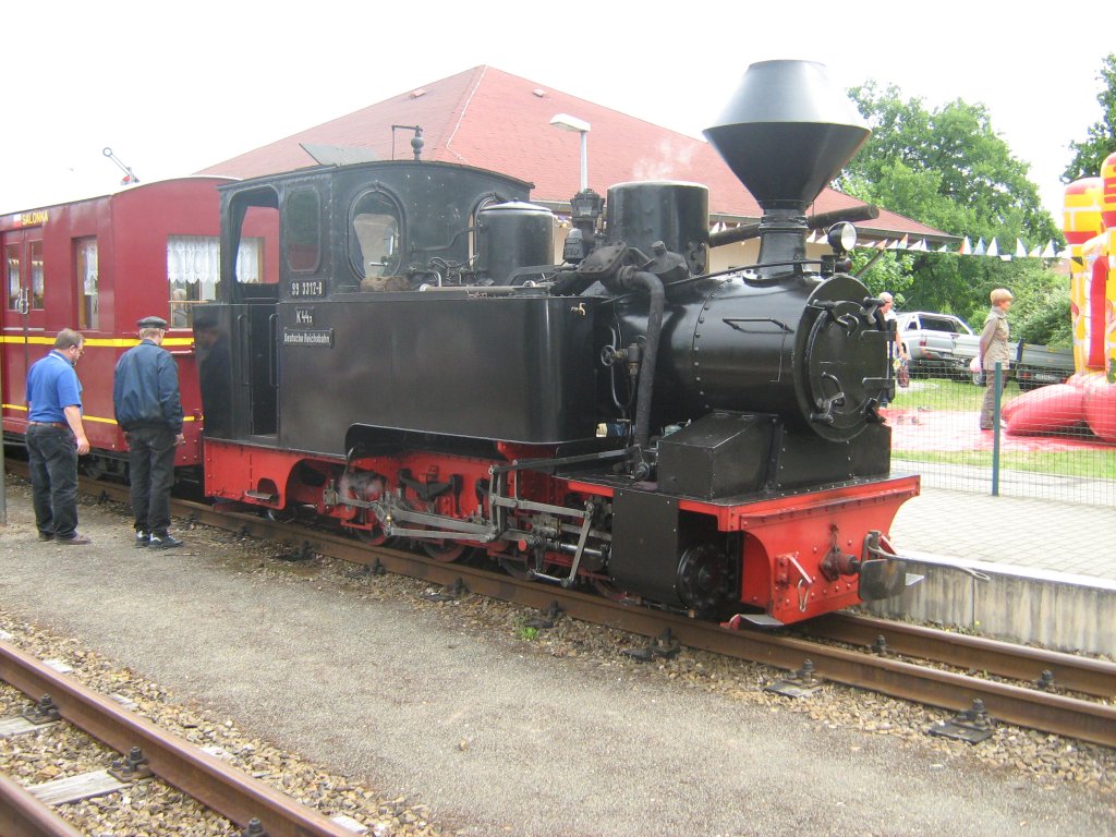 dampfzug der parkeisenbahn Cottbus