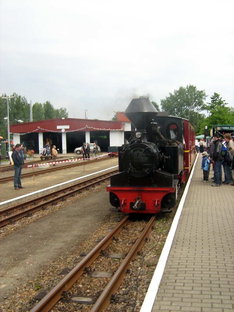 dampfzug Parkeisenbahn Cottbus