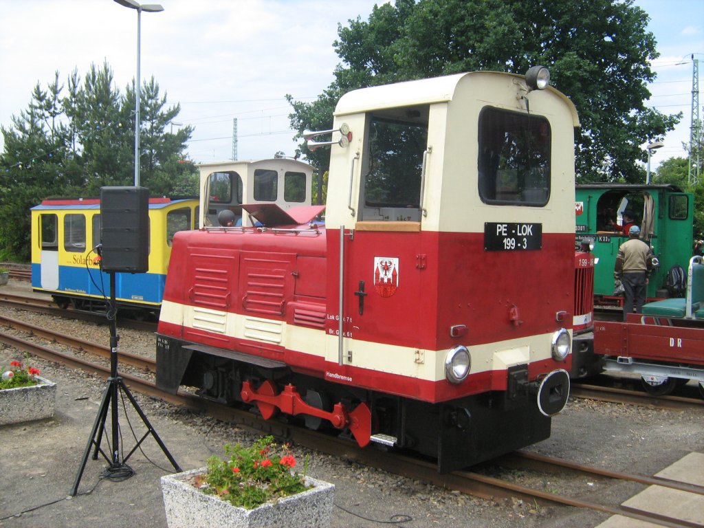 Dieselllok der Parkeisenbahn Cottbus