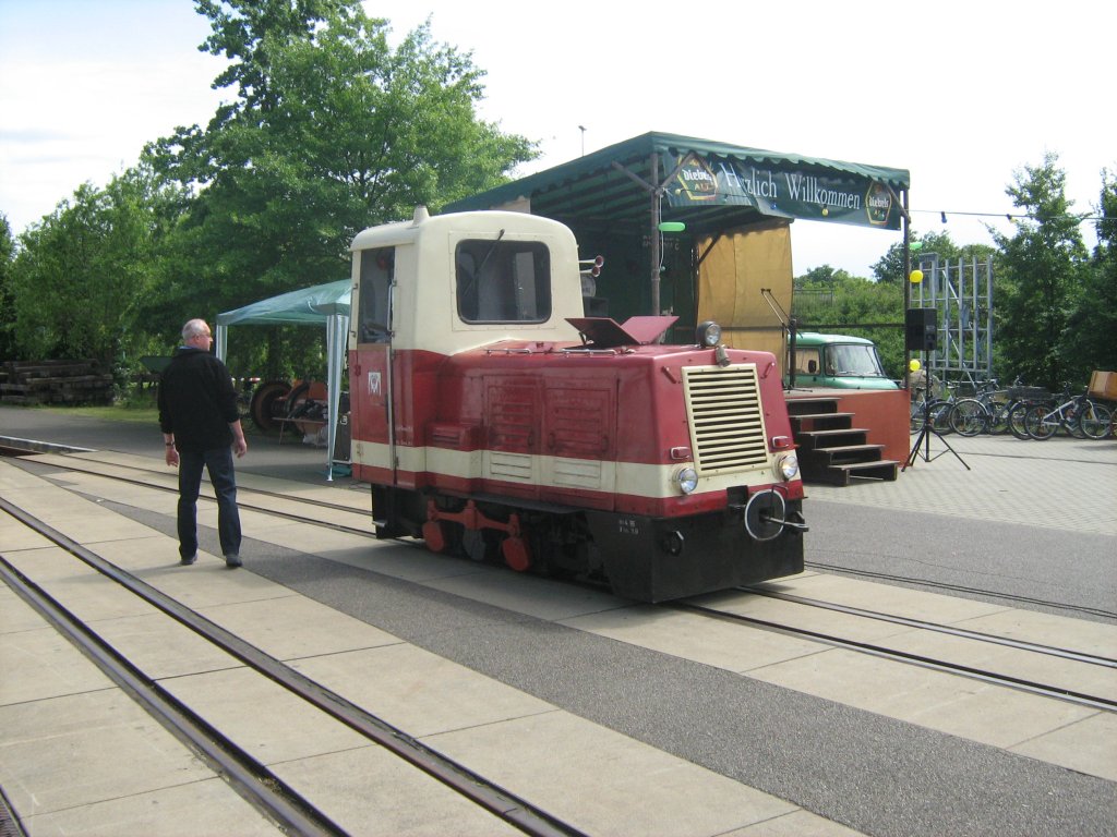 Diesellok der Parkeisenbahn