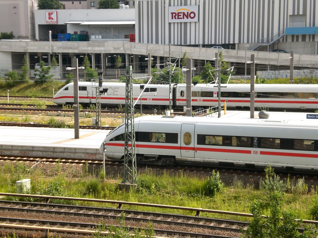 ICEs in Berlin-Gesundbrunnen