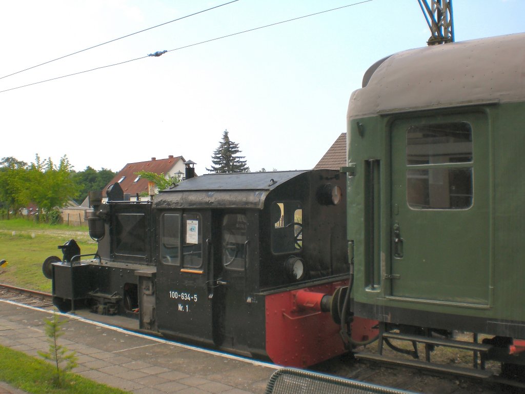 Kleinlokomotive in Buckow