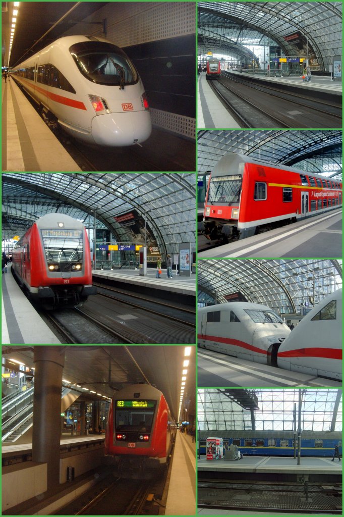 Monatage Berlin Hbf 2012