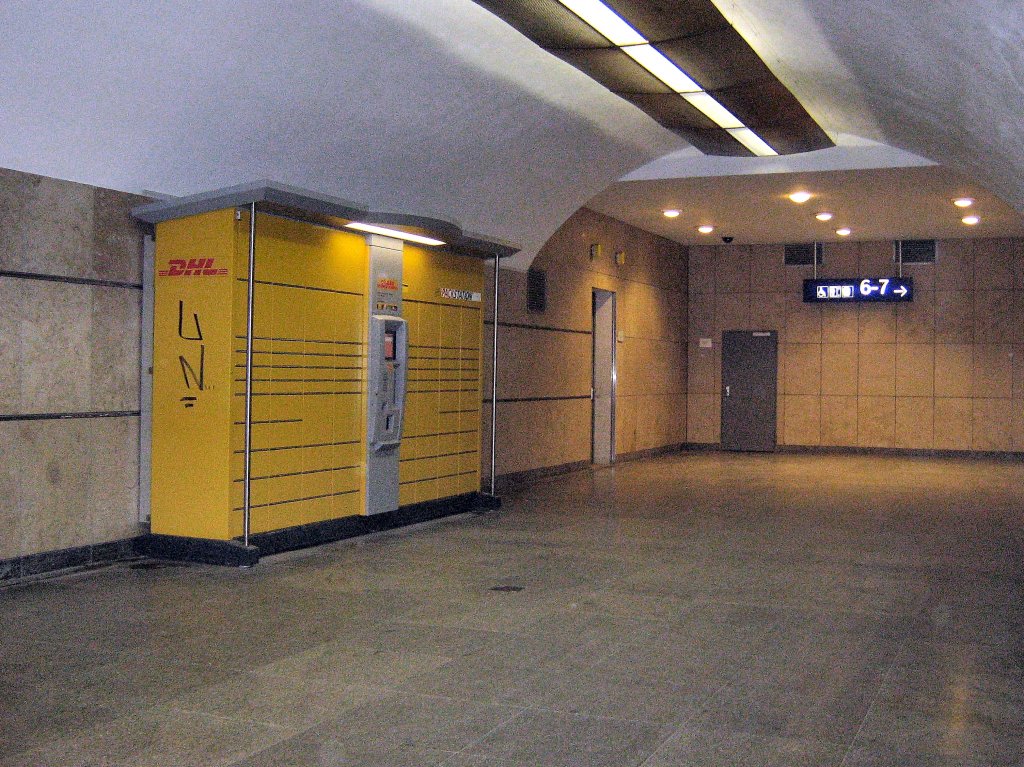 ostbahnhorf mit Packstation