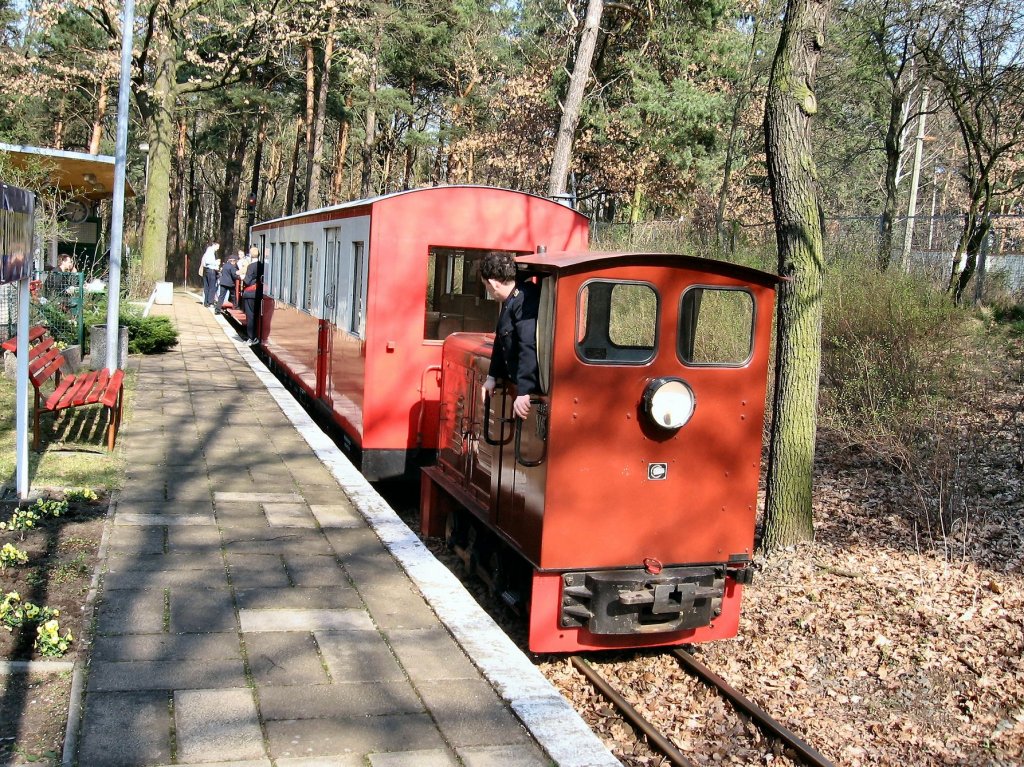 Parkeisenbahn Berlin mit Dieselzug