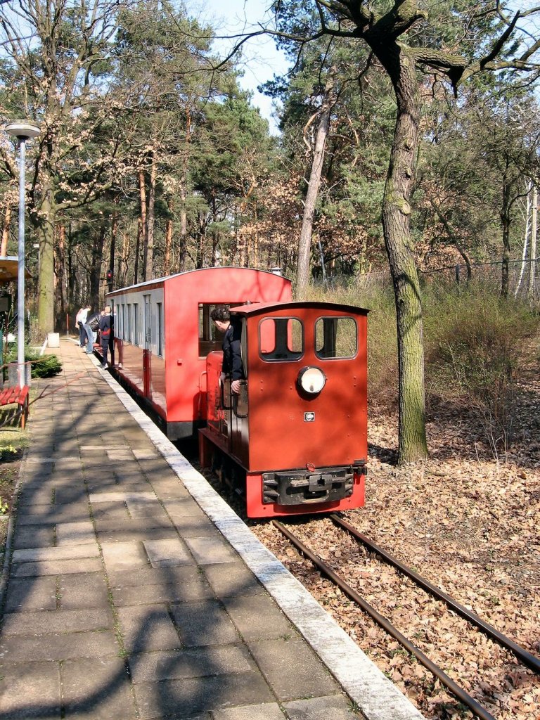 Parkeisenbahn mit Diesellok