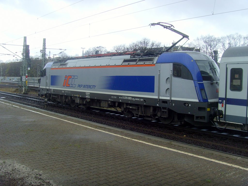 PKP-Lok von Siemes am Berlin-Warschau-Express