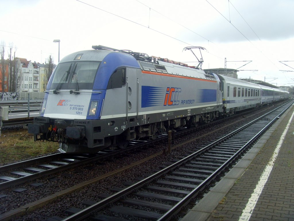 PKP-Zug Berlin-Warschau-Express