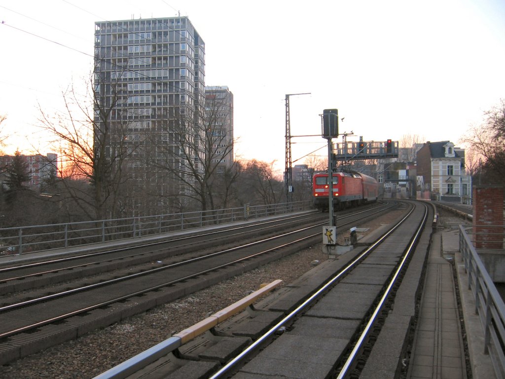 RE auf der Stadtbahn