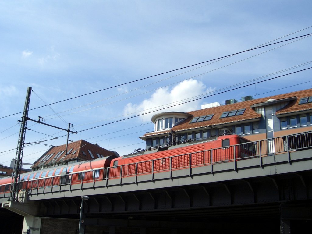 RE auf der Stadtbahn 2005