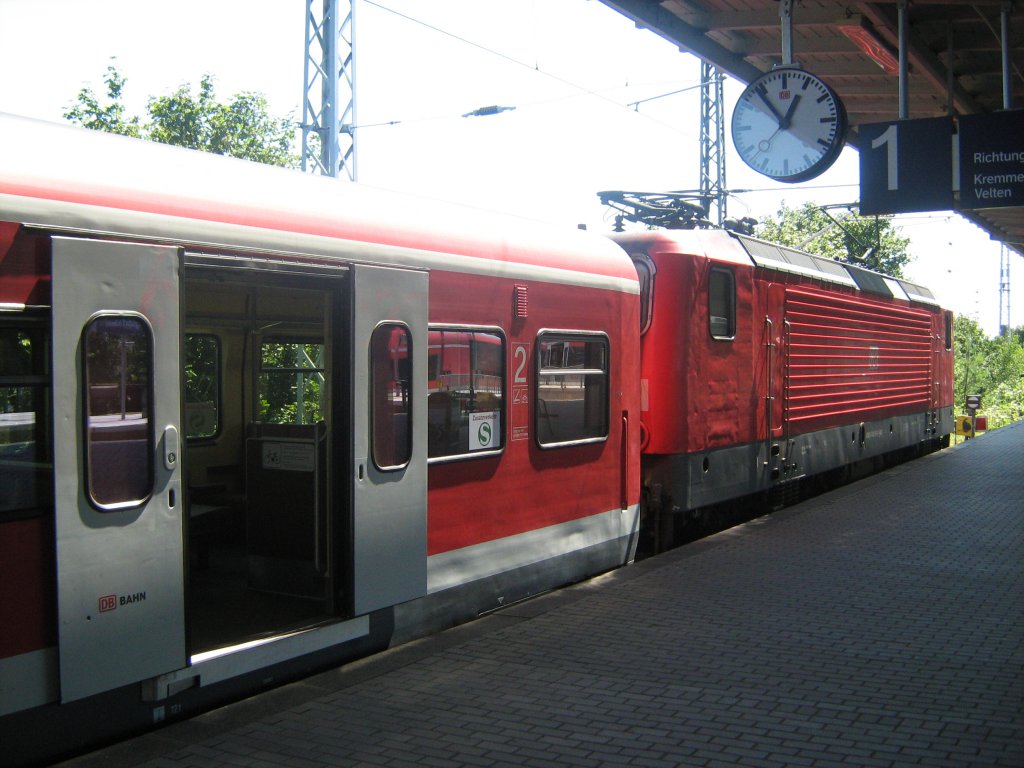 S-bahn-Zusatzverkehr in Henningsdorf