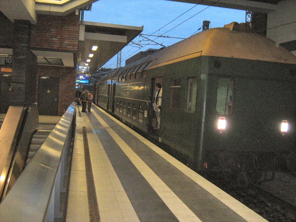 Sonderzug in B-Gesundbrunnen