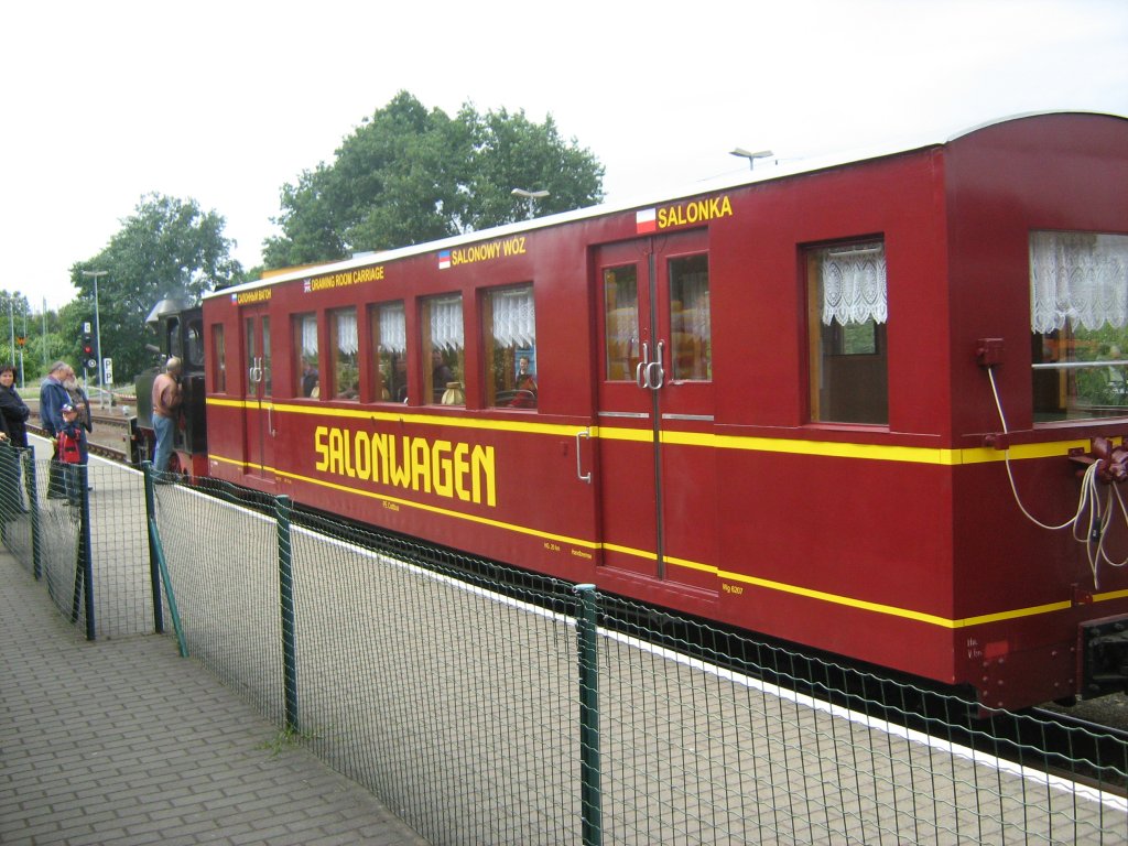 Speisewagen der Parkeisenbahn