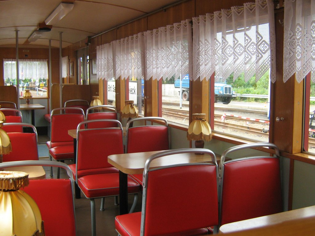 Speisewagen der Parkeisenbahn Cottbus