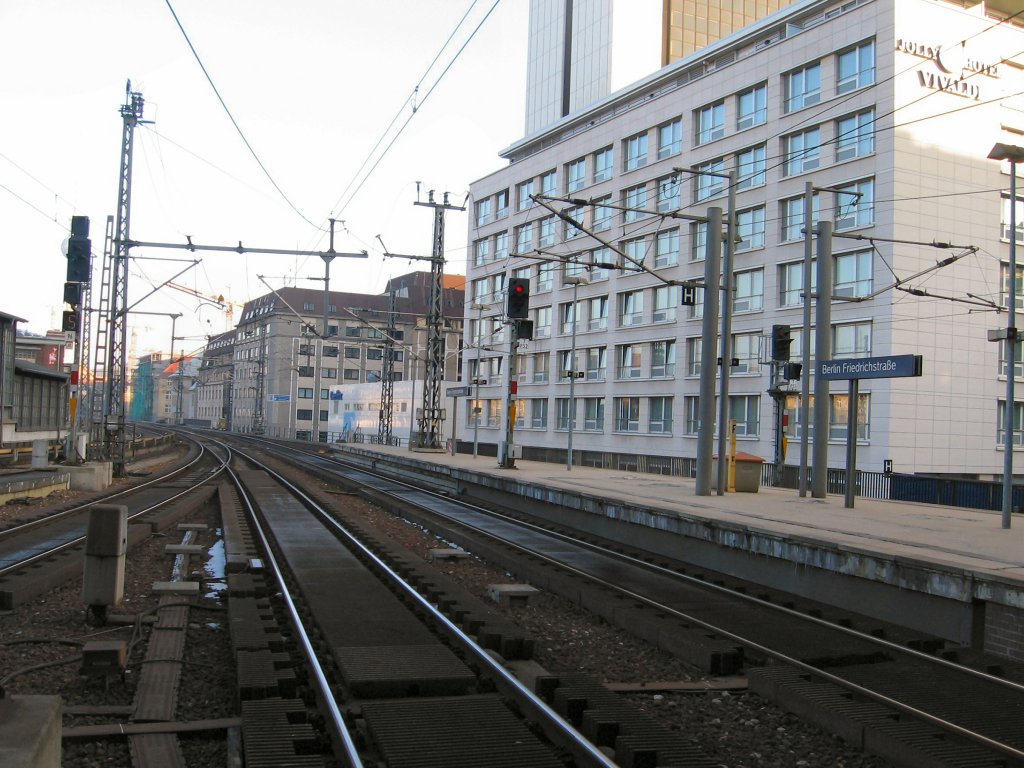 Stadtbahn beim bhf friedrichstrasse