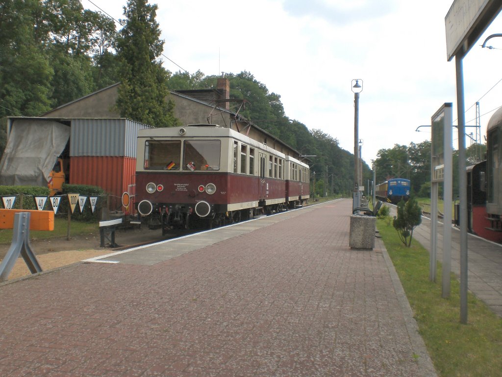 Triebwagen in Buckow