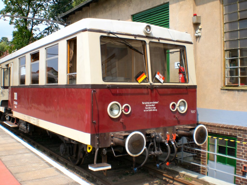 Triebwagen in Buckow