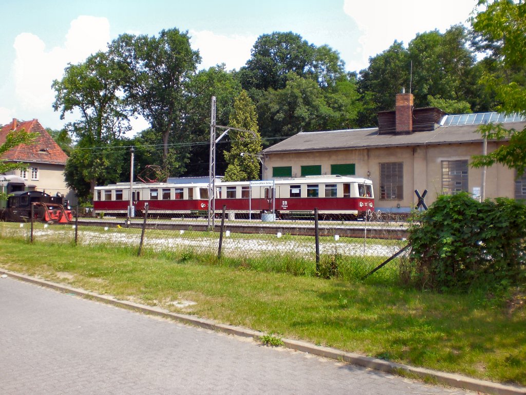 Triebwagen in Buckow