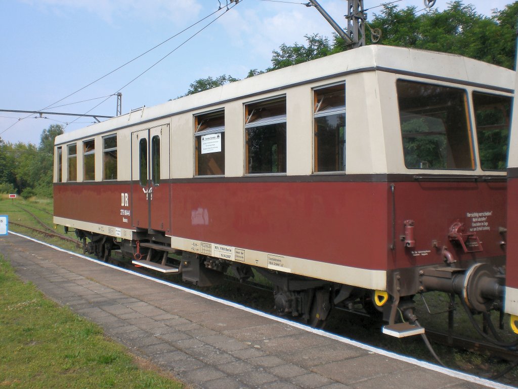 Triebwagen der Buckower Kleinbahn