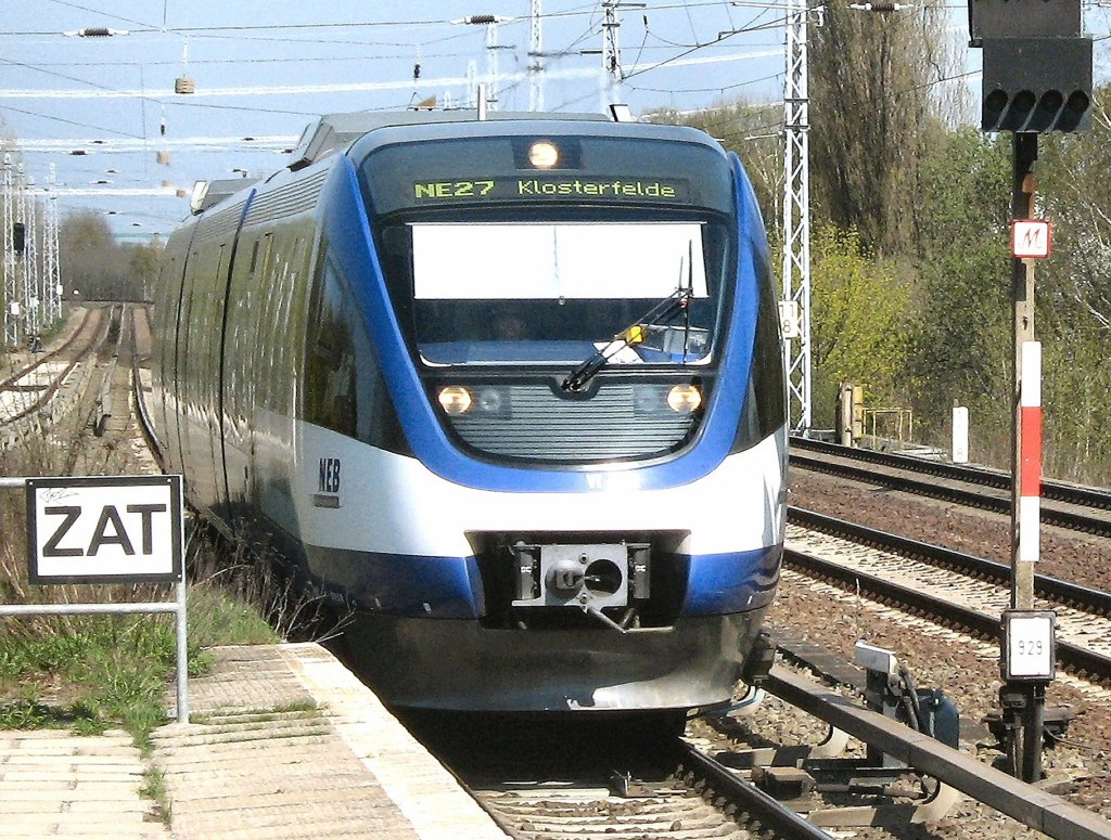 triebwagen der Heidekrautbahn 2009