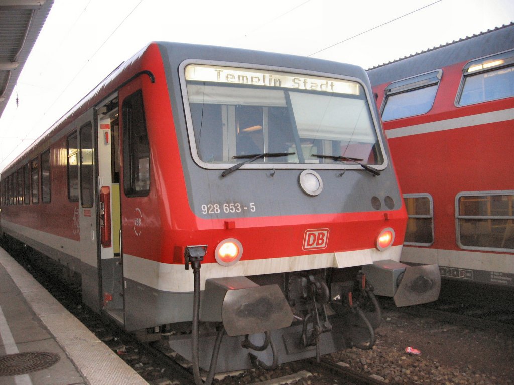 Triebwagen in Lichtenberg