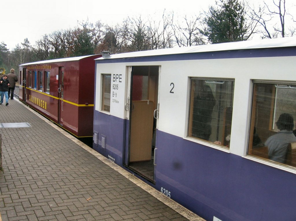 Wagen der Parkeisenbahn berlin