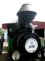 600mm Schlepptender-Dampflokomotive inn Cottbus