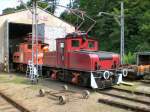 E-Lok der Strausberger Eisenbahn in Buckow