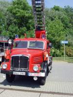 Leiterwagen der Feuerwehr